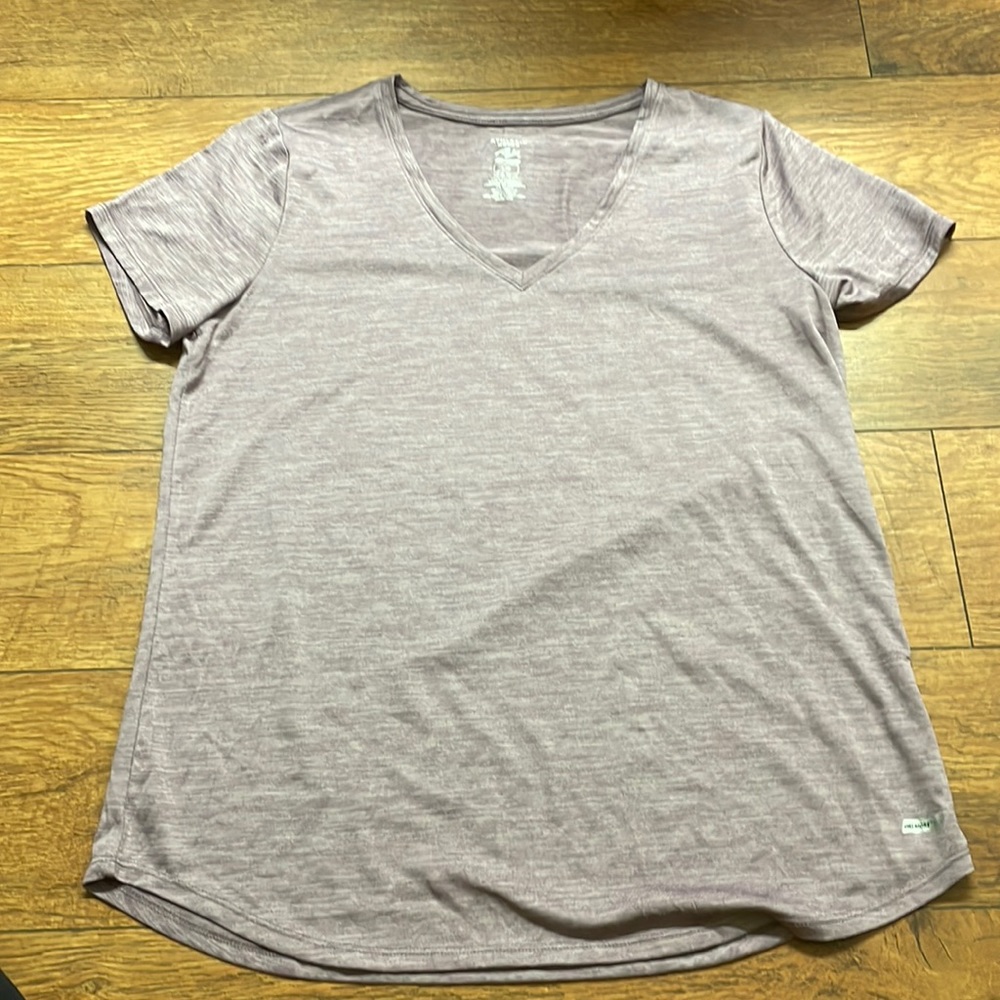 Purple athletic works tee